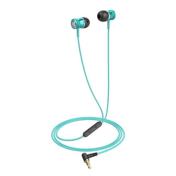 Havit E303P - Wired Earbuds with Microphone - Blue