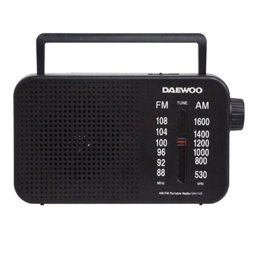 Radio portable Daewoo DW1123 - Noir
