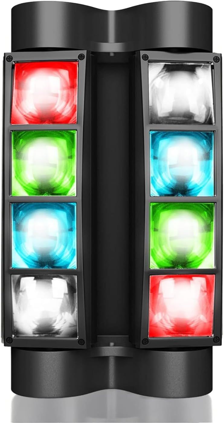 MAEC GROUPE CAHORS Spider Light DJ Set - 45W RGBW Lighting for Party, Bar, Club