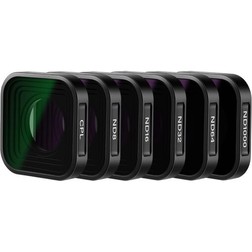 Neewer ND Filter Kit for GoPro Hero 9/10/13 (6-Pack: CPL, ND8, ND16, ND32, ND64, ND1000)