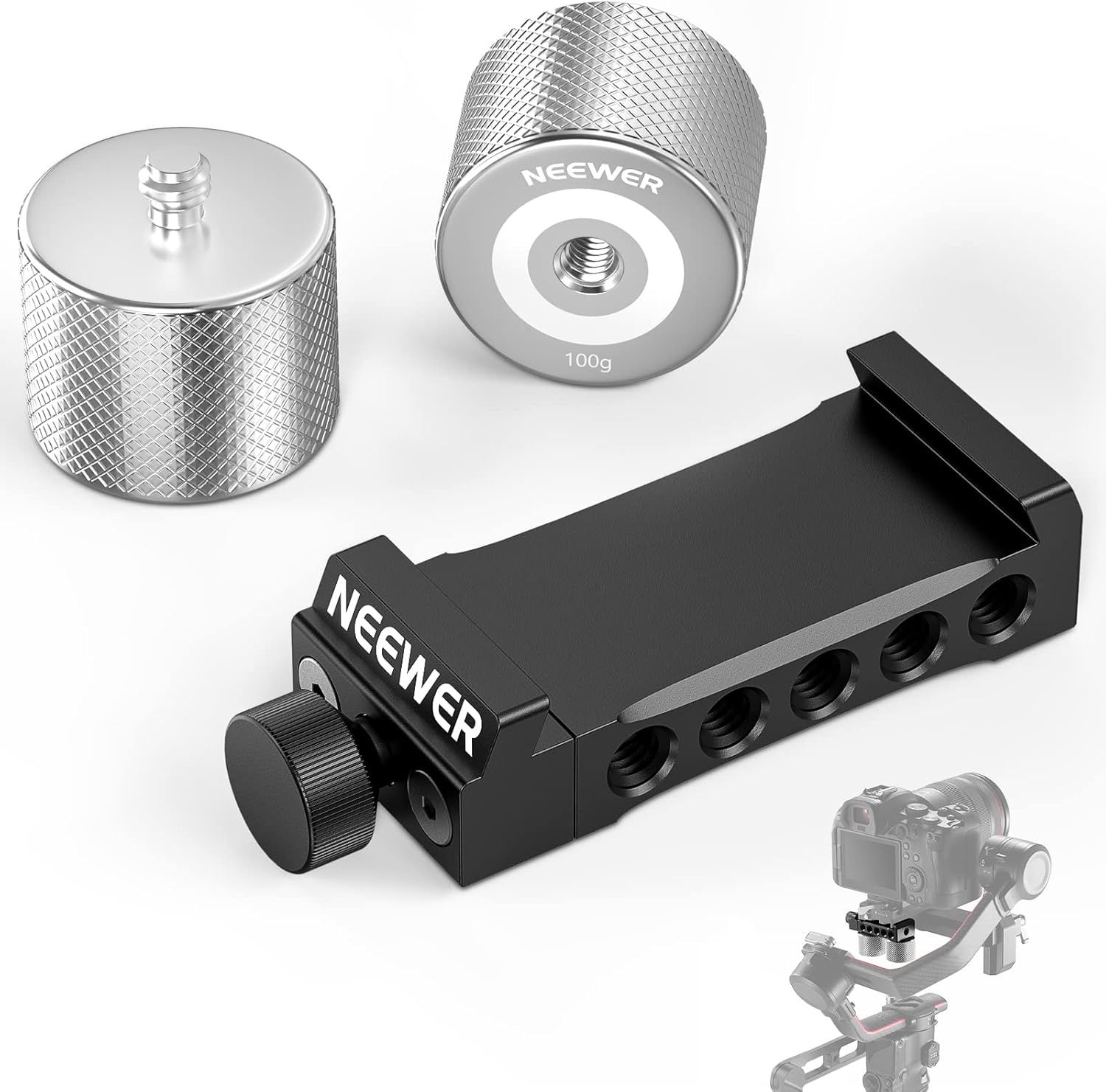 Kit de contrapeso y bloqueo Neewer para estabilizador gimbal