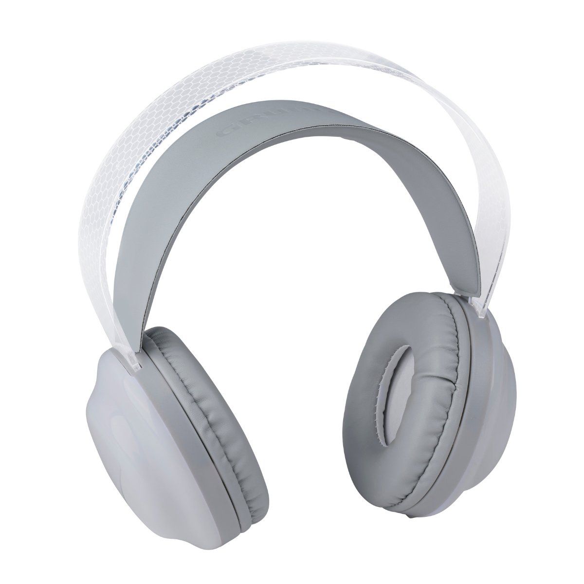 Grundig Wireless Bluetooth Headphones with LED Light - Over-ear with Microphone - USB-C