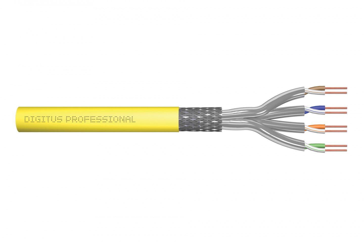 Digitus Cat 7a S/FTP Twisted Pair Cable, AWG 23/1