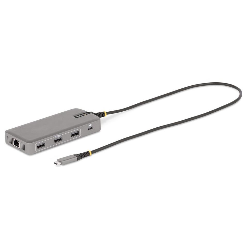 StarTech USB-C Triple Screen Adapter - 2 HDMI, 2 DP, USB Hub