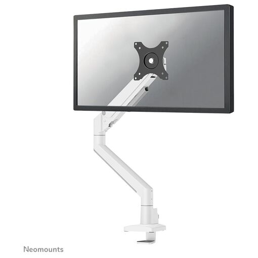 Brazo de monitor Neomounts DS70-250WH1 con movimiento completo - 17-35" - Resorte de gas - Topfix - Bloqueo a 180°