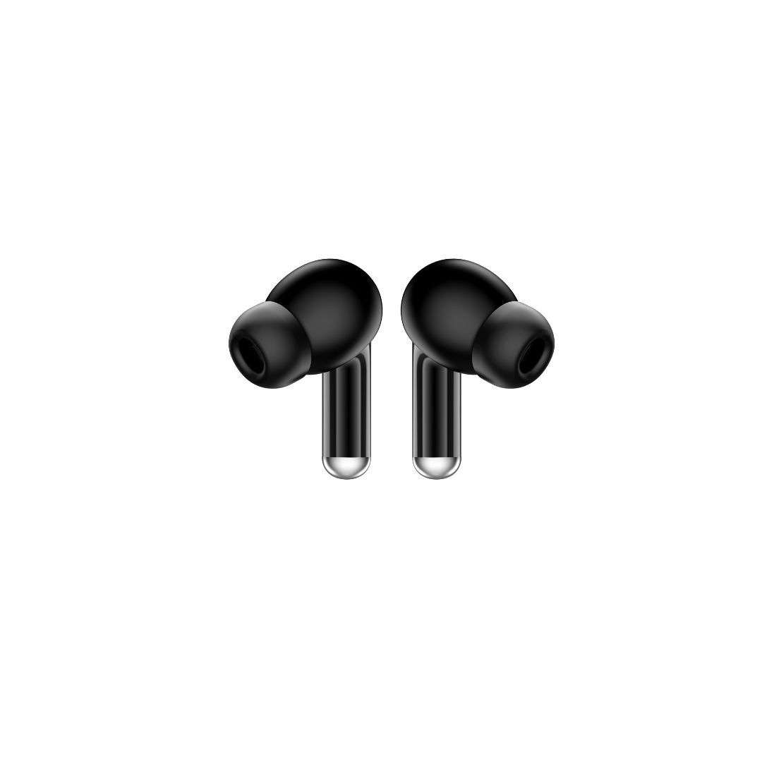 Wireless Headphones SOLYS with Touchscreen, Bluetooth, 40mAh Built-in Battery, 400mAh Charging Case, ANC+ENC, Black