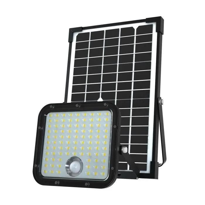 VELAMP Solar Beacon - Solar Street Light - 4800 Lumen LED with Presence Sensor and Mounted Solar Panel