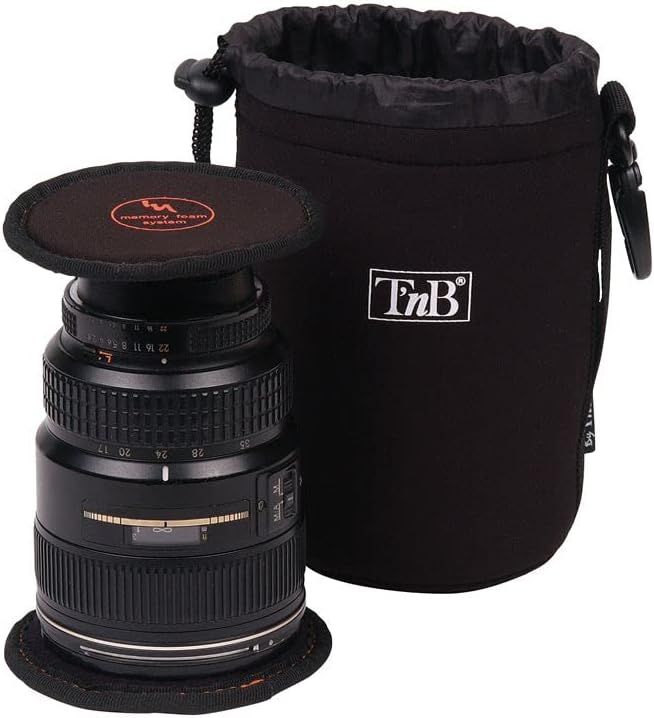 Xpert Shot S Camera Lens Case, Black Neoprene