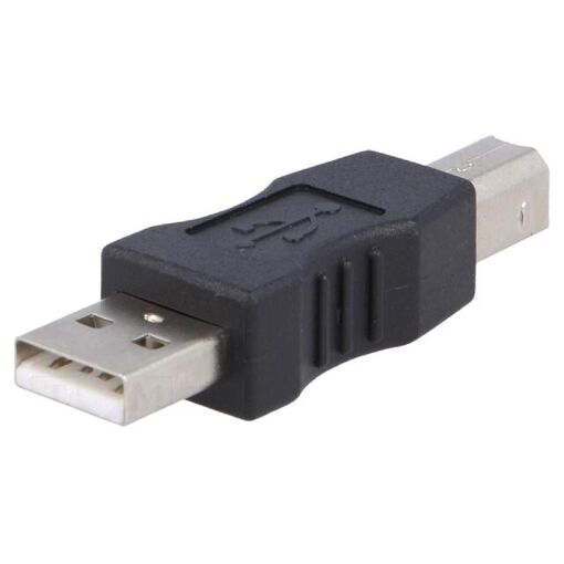 Adaptateur ADNAuto USB 2.0 - USB A prise mâle à USB B prise mâle - Noir