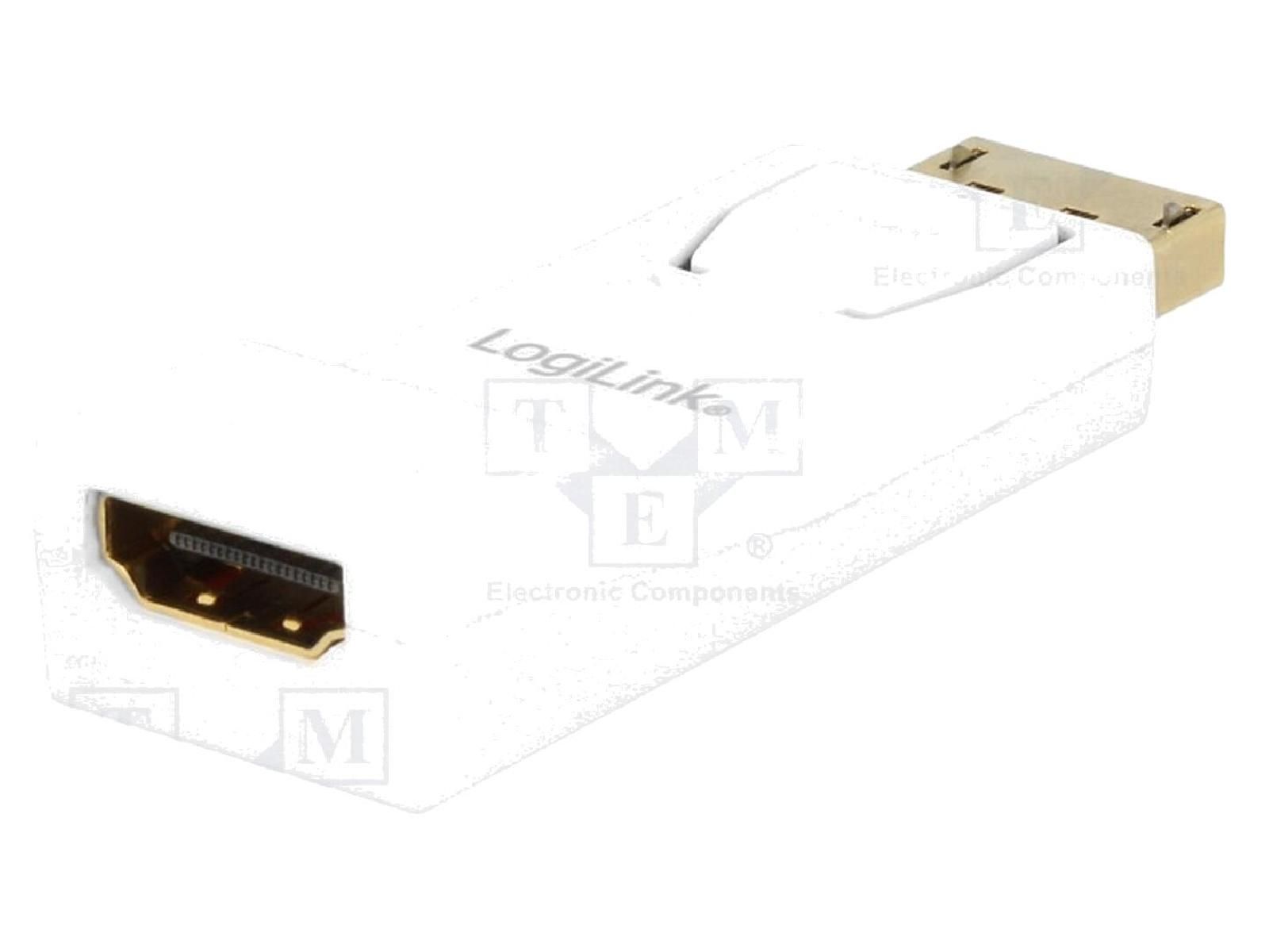 ADNAuto DisplayPort to HDMI Adapter - White