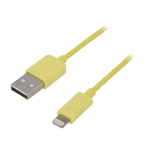 Cable Lightning a USB 1m - Amarillo - ADNAuto