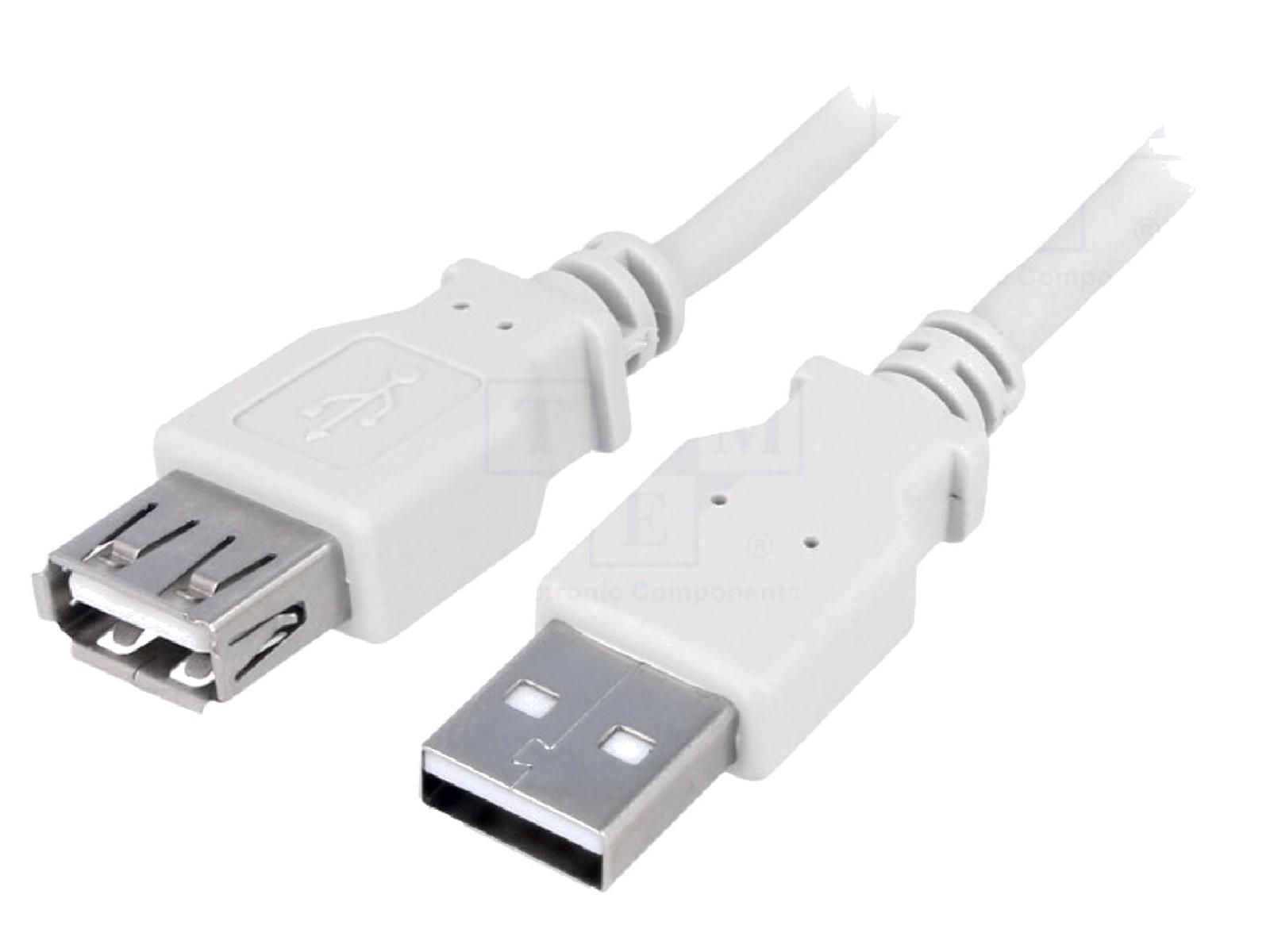 ADNAuto USB 2.0 Cable, 1.8m, Gray