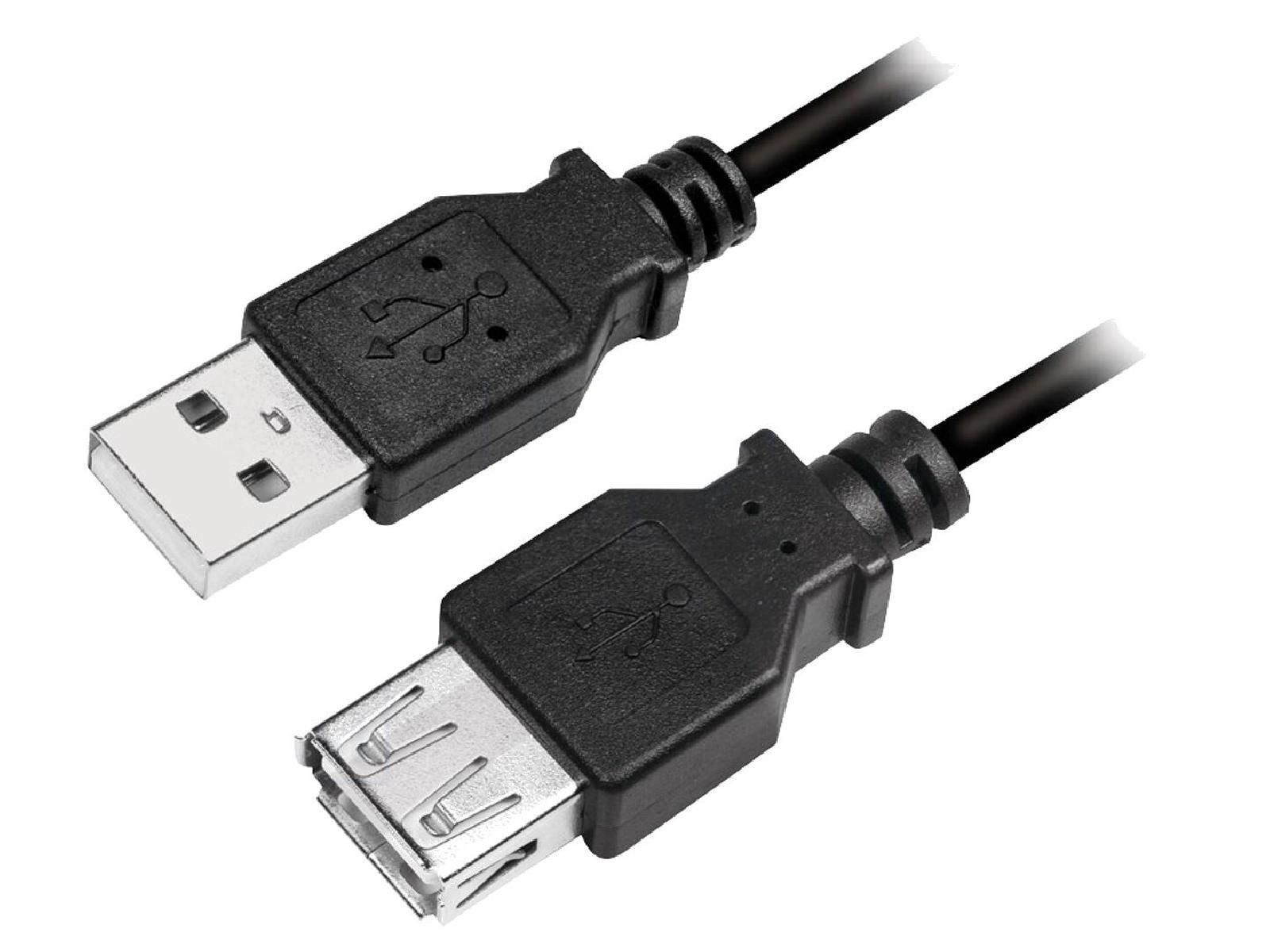 ADNAuto USB 2.0 Cable - 2m, Black