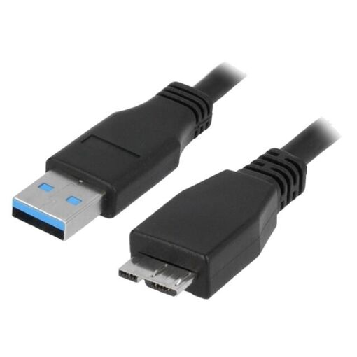 ADNAuto USB 3.0 Cable, 2m, Black (USB A Male to Micro USB B Male)