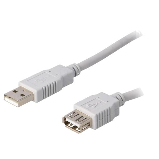 ADNAuto USB 2.0 Cable, 3m, Grey