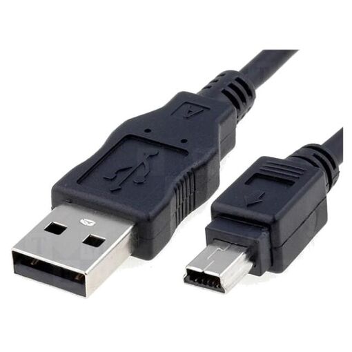 Câble ADNAuto USB 2.0, 0,15 m, Noir (USB A vers Mini USB B)