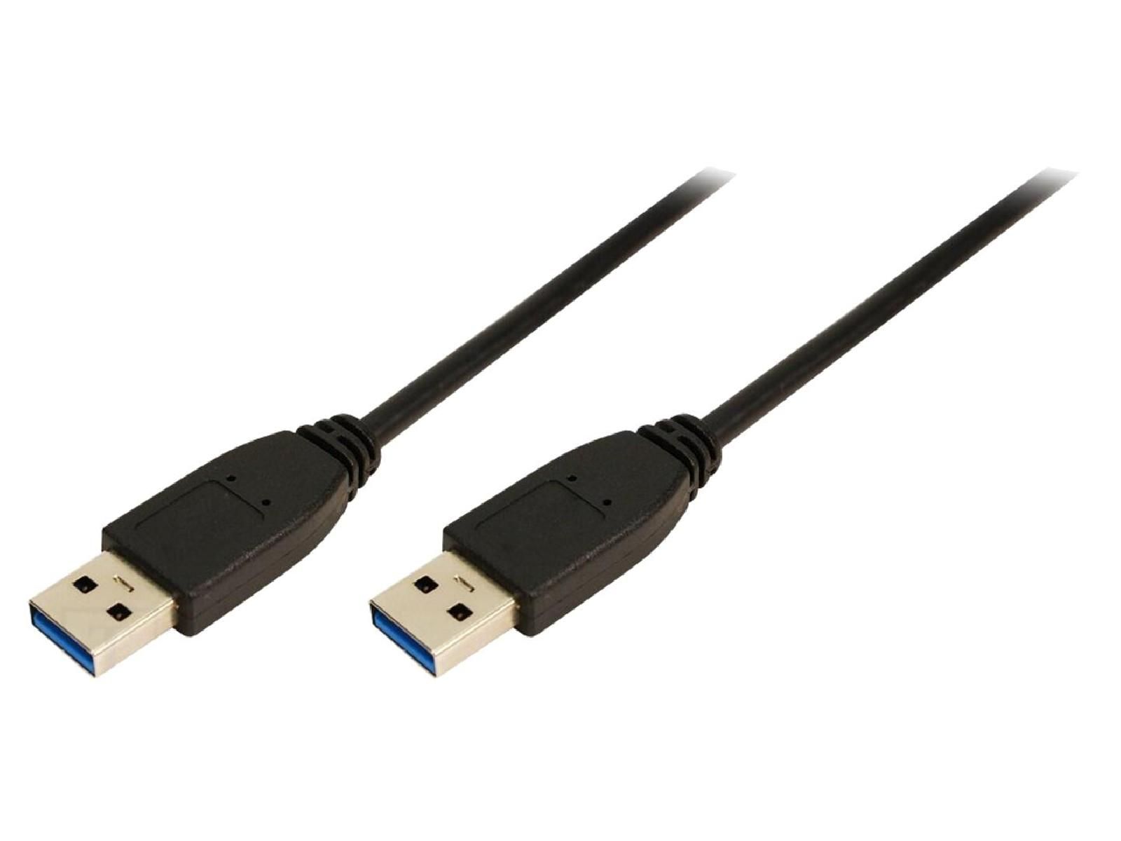 ADNAuto 3m USB 3.0 Dual-Sided Cable - Black