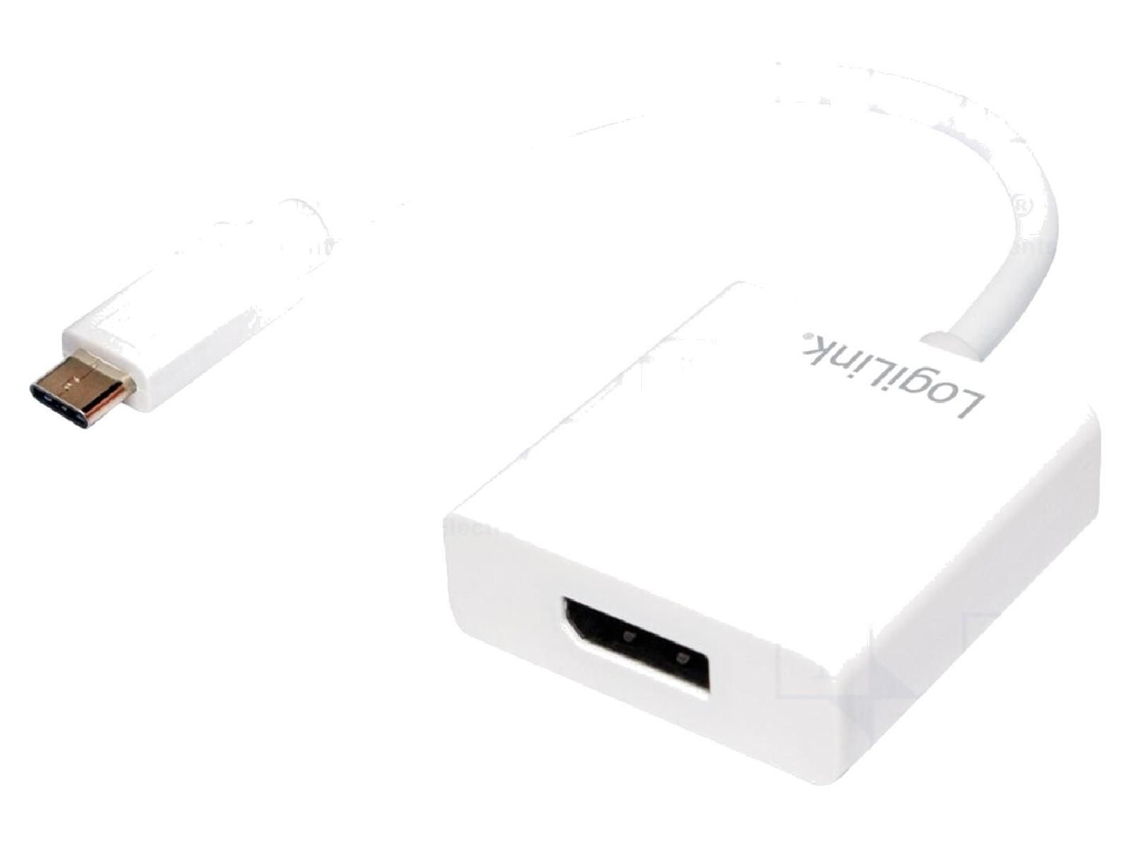 ADNAuto USB 3.0 to DisplayPort Adapter (140mm, White)