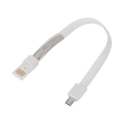 Câble ADNAuto USB 2.0 - Nickelé, 0.23 m (USB A vers Micro B)