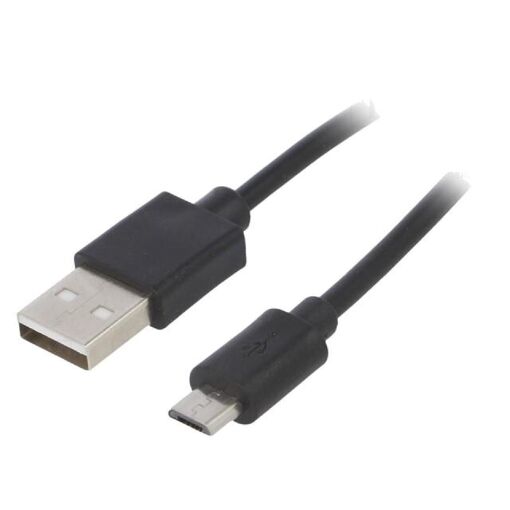 ADNAuto USB 2.0 Cable - Nickel Plated A to Micro B - 1.8m