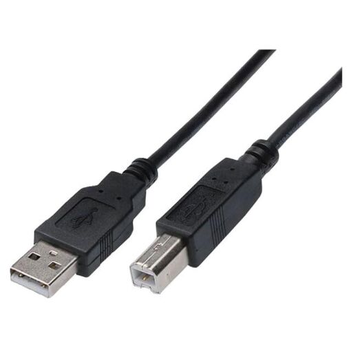 Câble ADNAuto USB 2.0 - 3 m, plaqué nickel A vers B