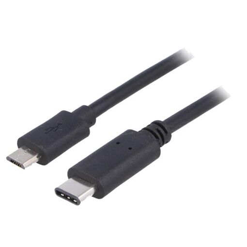 ADNAuto USB 2.0 Cable - 1m, Nickel Plated USB B to USB C