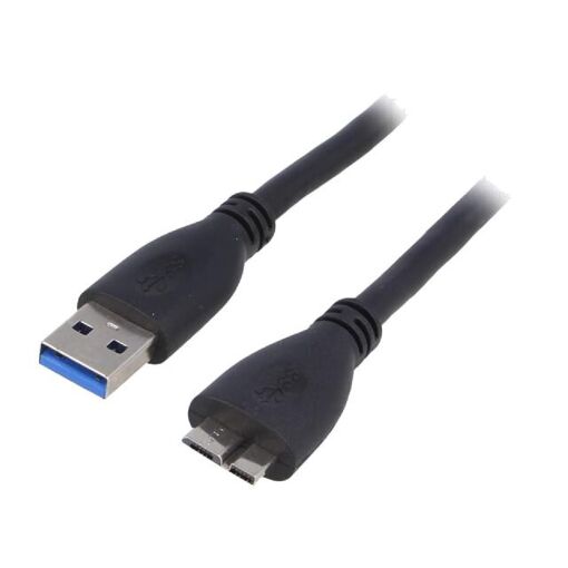 ADNAuto USB 3.0 Cable - Nickel Plated, 0.5m (USB A to Micro B)