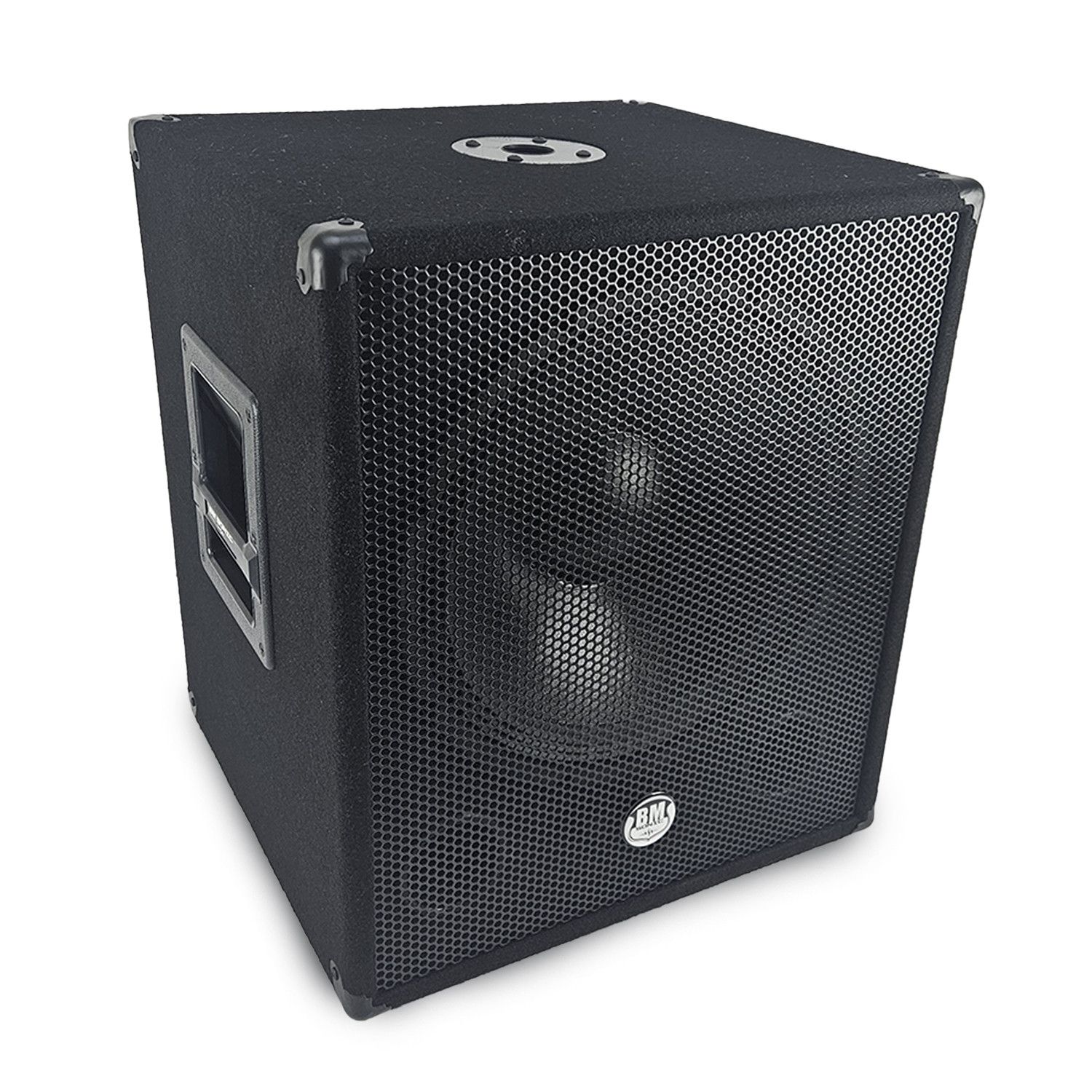 BM SONIC BMS-SUB15-P 15" Passive Subwoofer - 800W Peak - 38cm Boom - Speakon/Jack 6.3mm/Banana Plug