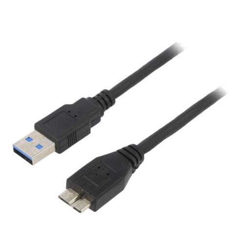 ADNAuto USB 3.0 Cable - Nickel Plated USB A to Micro USB B - 1.8m