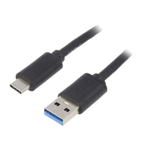 Câble ADNAuto USB 3.1 - 1,8 m, plaqué nickel A vers C