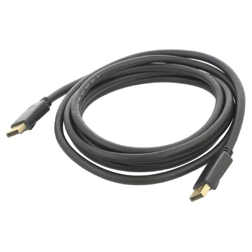 Câble DisplayPort ADNAuto 1.2, 3m, Noir