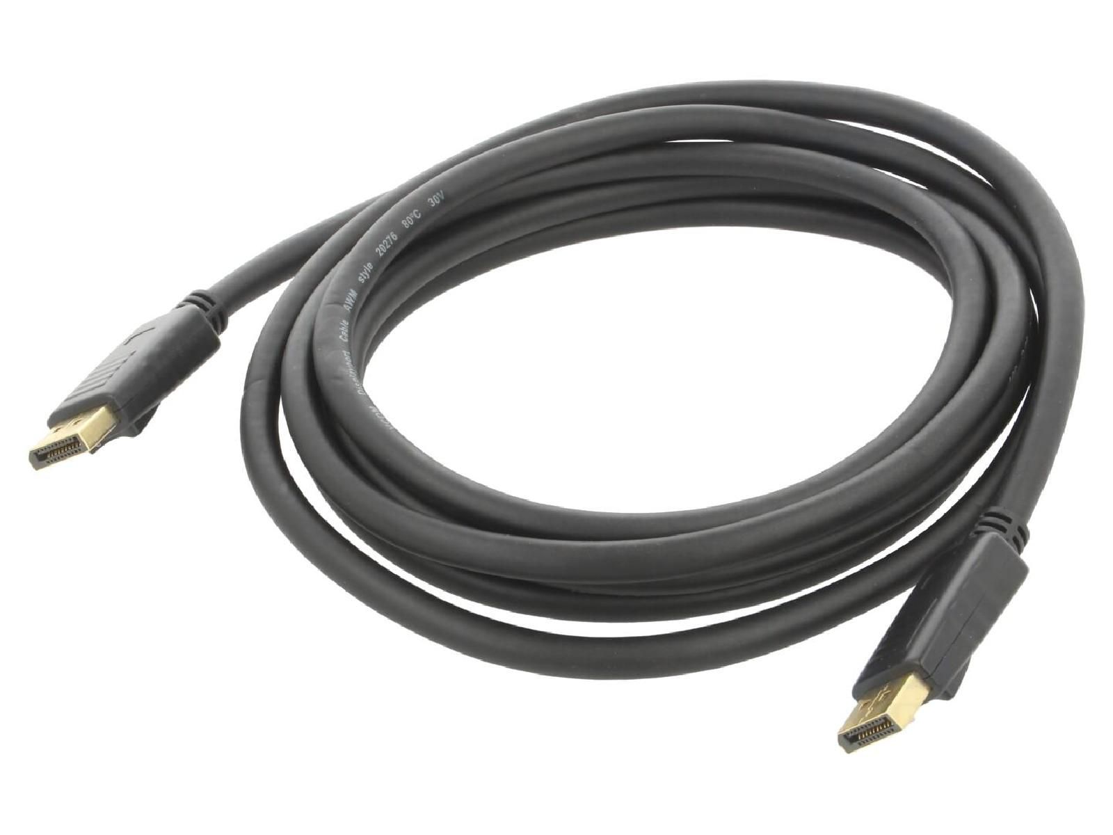 ADNAuto DisplayPort 1.2 Cable, 3m, Black