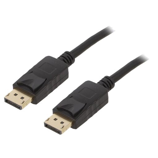 ADNAuto Dual-Sided DisplayPort 1.2 Cable, 10m - Black