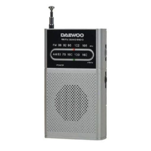Radio portátil Daewoo DW1027 - Plata