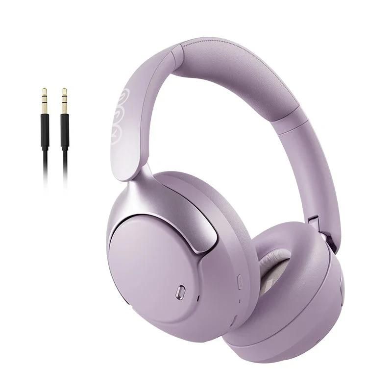 Auriculares inalámbricos QCY H3 Pro con cancelación activa de ruido - Alta resolución de sonido - Púrpura