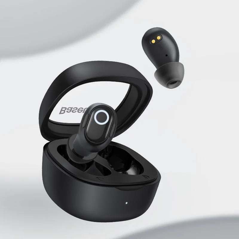 Baseus TWS Bluetooth Wireless Earphones with High-Definition Sound and Extended Battery Life - Black