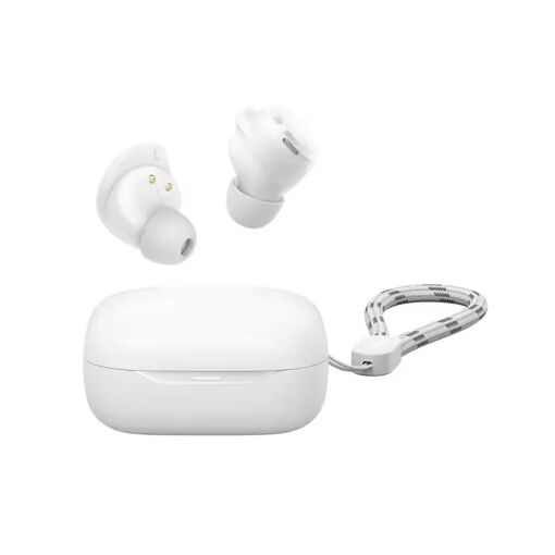 Wireless Headphones with Clear and Powerful Sound - White