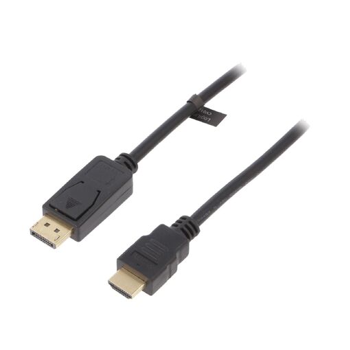 ADNAuto DisplayPort to HDMI Cable 1m (Black)