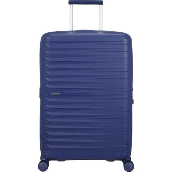 Maleta American Tourister FastForward Spinner Expansible Mediana, Púrpura Atardecer (68 cm, 4 Ruedas)