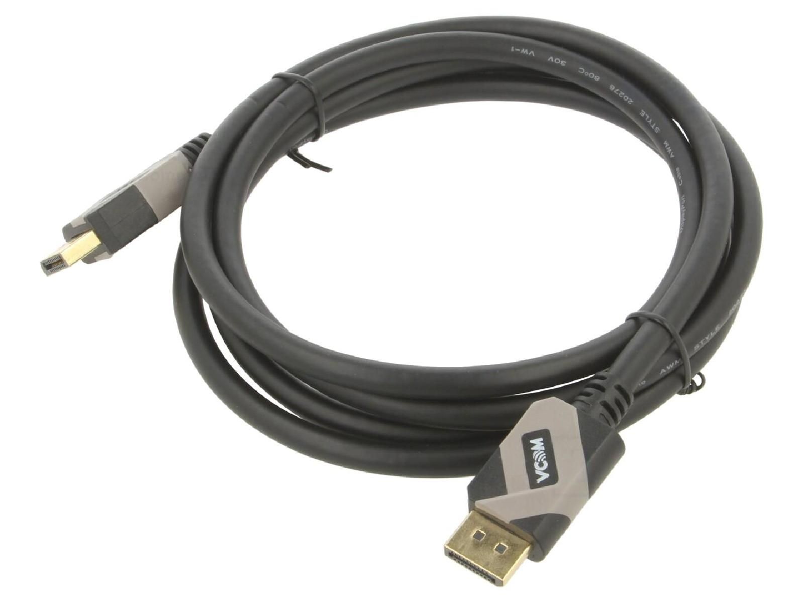 ADNAuto DisplayPort 1.4 Cable, 2m, Black
