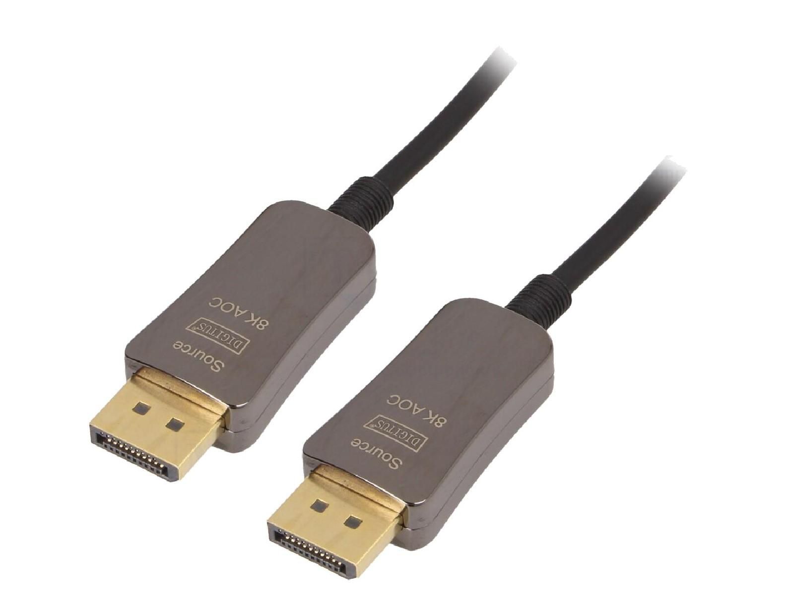 ADNAuto DisplayPort 1.4 Cable, 15m Black