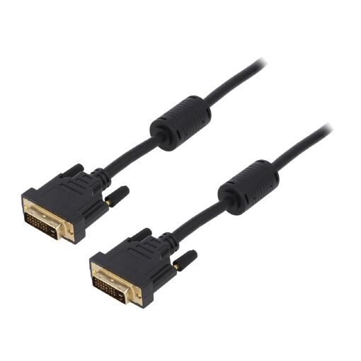 Cable DVI-D de Doble Conexión ADNAuto - 3m, Negro