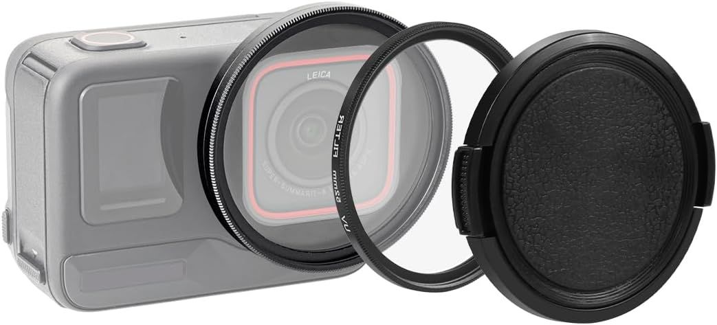 Insta360 Ace Pro UV Protection Filter Kit (52mm Adapter + Lens Cap)