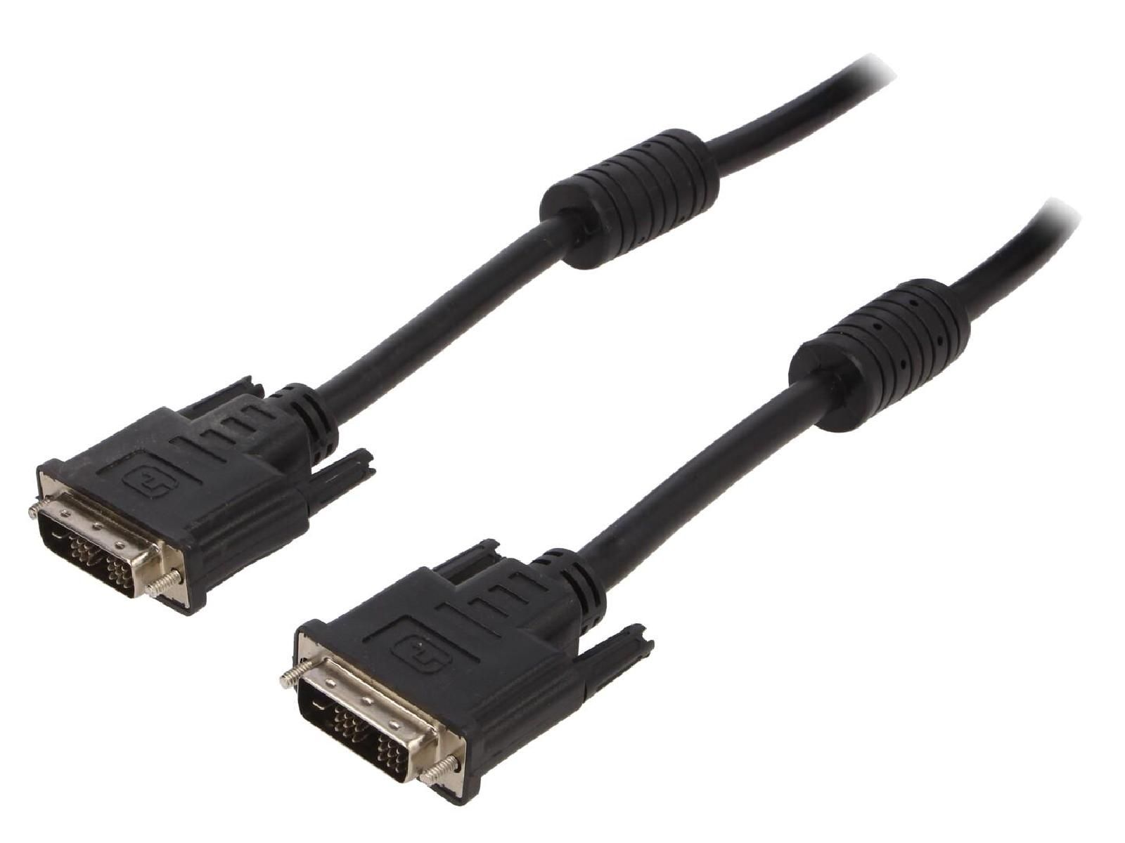 ADNAuto DVI-D Dual-Sided Cable, 1.8m, Black