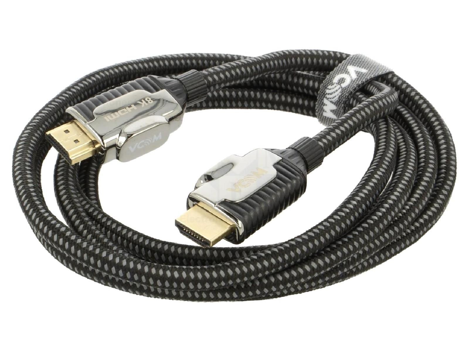 ADNAuto HDCP 2.2 HDMI 2.1 Bi-directional Cable, 3m Black
