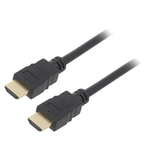 Câble HDMI 2.0 ADNAuto, 1,5 m, Noir (HDCP 2.2, des deux côtés)