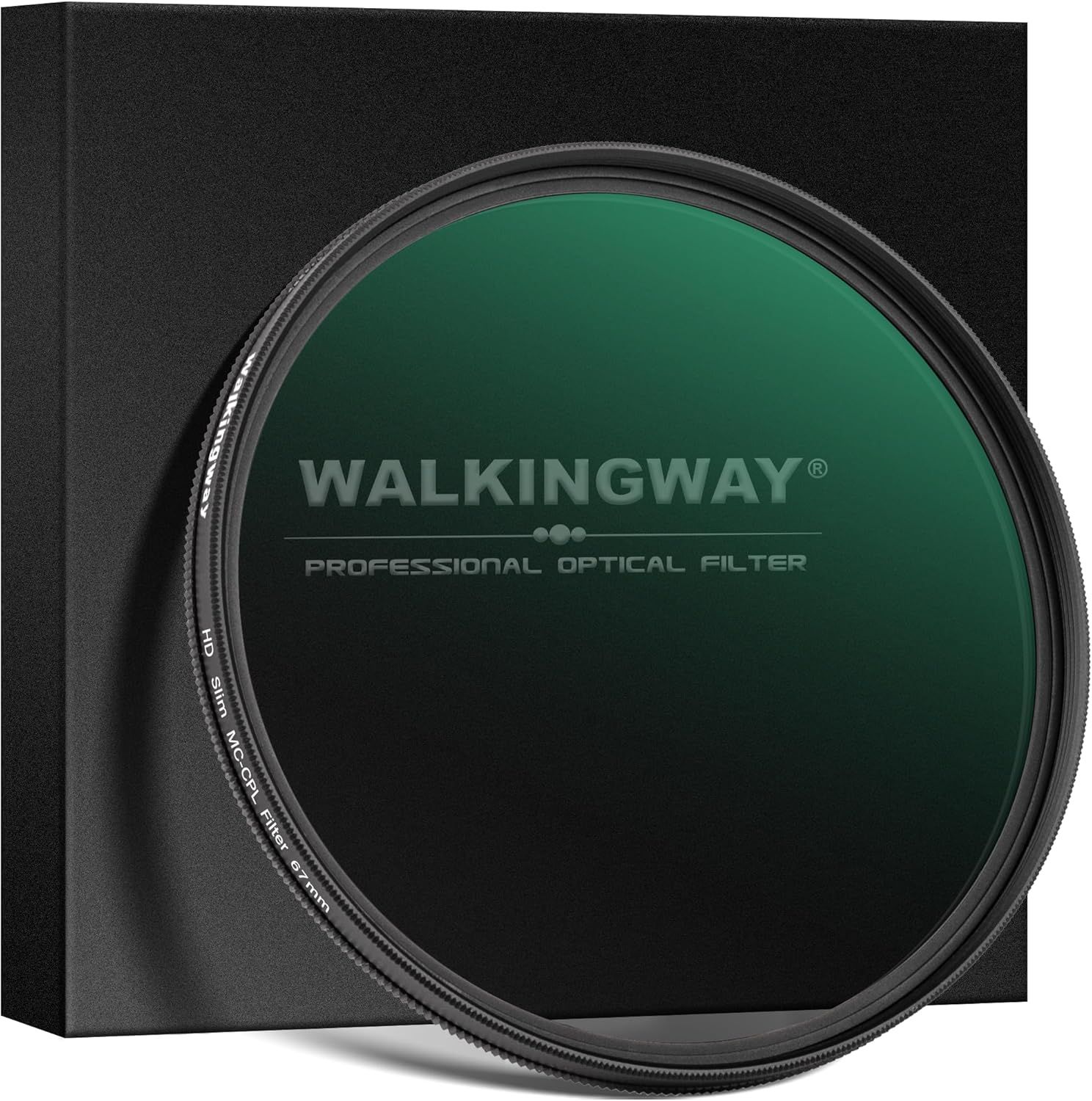 52mm Circular Polarizer Filter, Ultra Thin, Multi-Layer, Professional Lens Filter with High Definition Glass to Reduce Reflections and Enhance Contrast