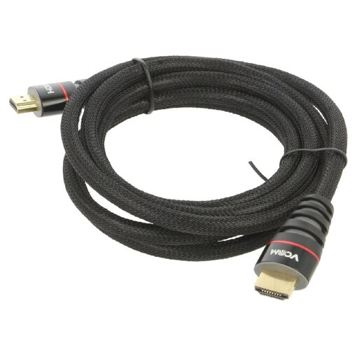 ADNAuto HDMI Cable 1.4, 1.8m, Black (Both Sides Male)