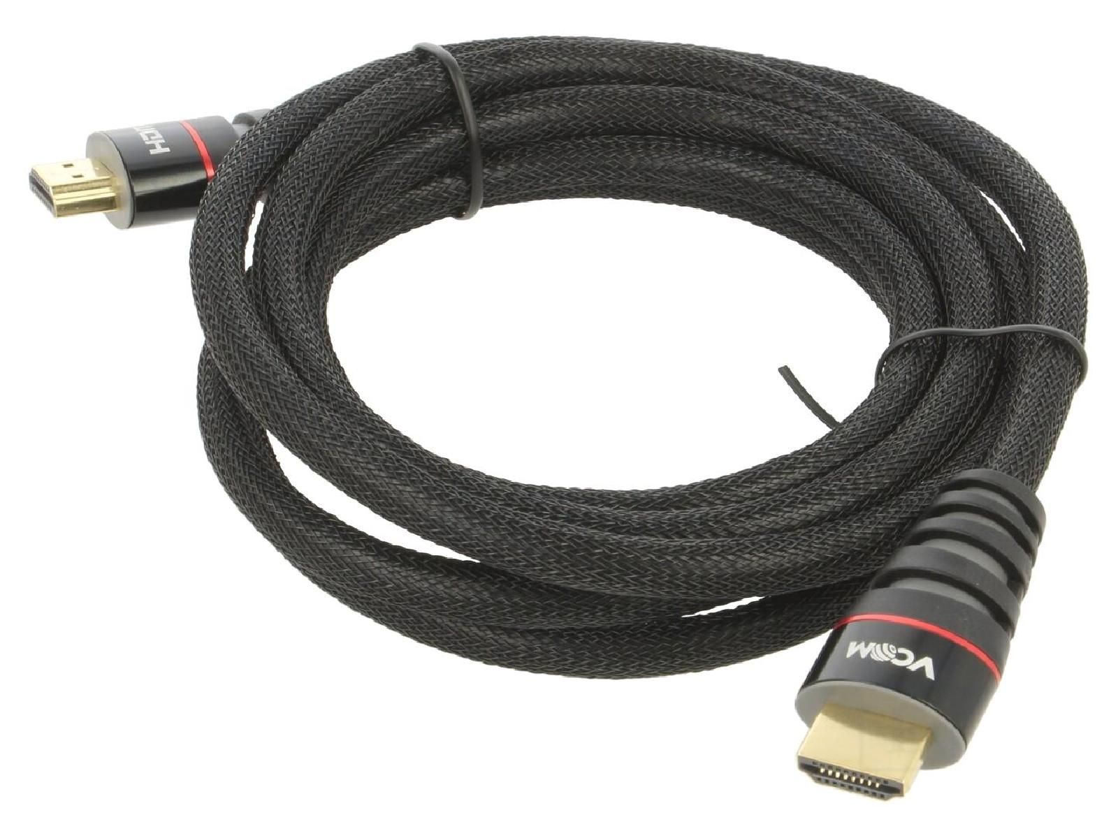 ADNAuto HDMI Cable 1.4, 1.8m, Black (Both Sides Male)