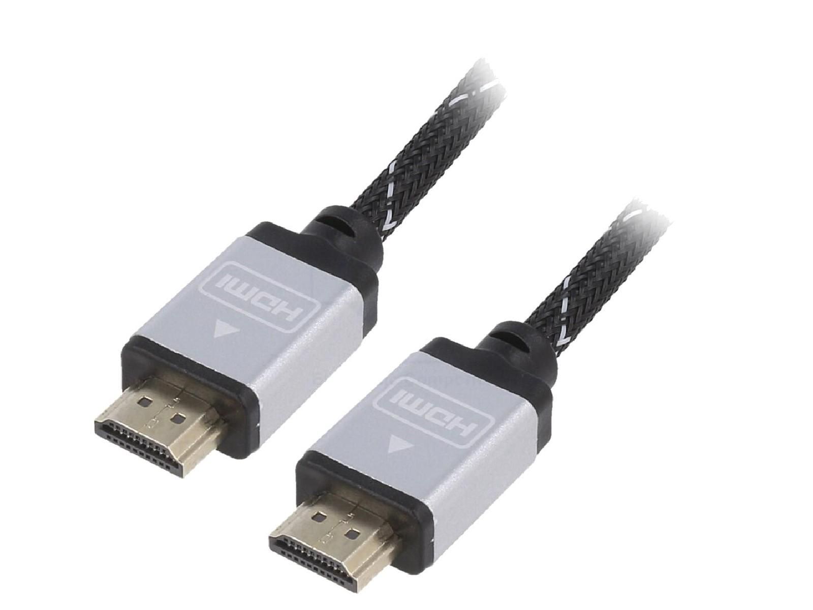 ADNAuto HDMI Cable 7.5m, Black (Both Sides Male, HDMI 1.4 High Speed)